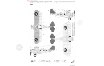 Сборная модель Grumman FF-1 "US Navy Two-seat Fighter"