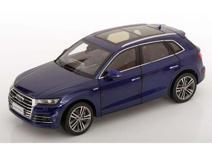 AUDI Q5L S-Line (2018), dark blue-metallic