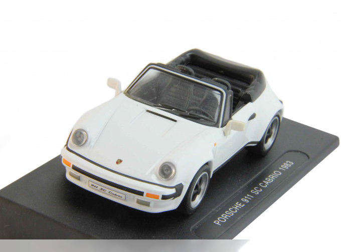 PORSCHE 911 SC Cabriolet (1983), white