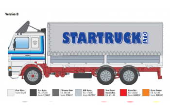 Сборная модель SCANIA 142h Tractor Truck 3-assi Canvas - Telonato (1982)