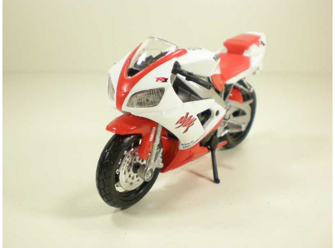 YAMAHA YZF-R1, CYCLE Collection, белый с красным