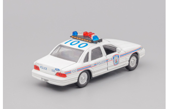 FORD Crown Victoria Richmond Police, white