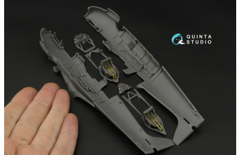 3D Декаль интерьера кабины Supermarine Spitfire Tr.9 (Airfix)