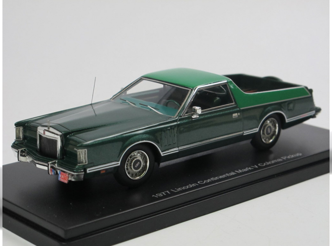 LINCOLN Continental Mark V Coloma PickUp (1977), green