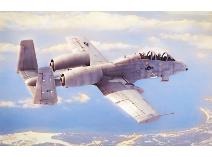 Сборная модель Самолет N/AW A-10A THUNDERBOLT II