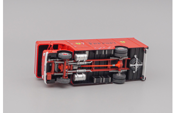 (Уценка!) FORD C-Type Truck F1 Ferrari Car Transporter Uk Maranello Concessionaries Ltd, red