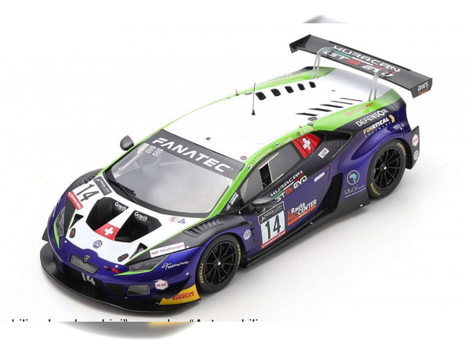 LAMBORGHINI Huracan GT3 Evo №14 24h Spa, Tujula/White/Lappalainen (2022)