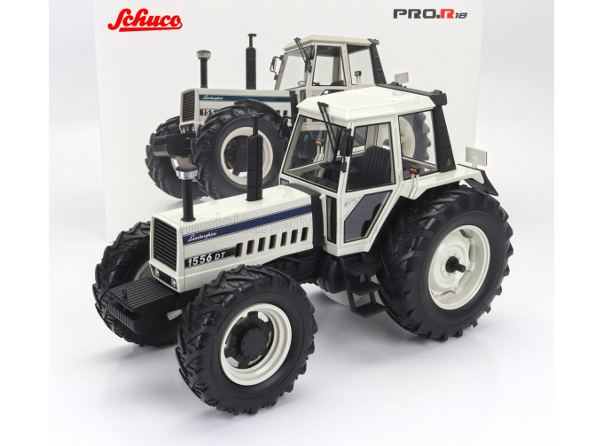 LAMBORGHINI 1556 Dt Tractor (1988), White Black