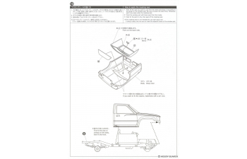 Сборная модель Toyota LN106 Hilux Longbed Street Custom '94