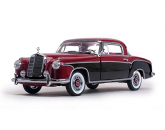 MERCEDES-BENZ 220 SE Coupe (1958), black / red