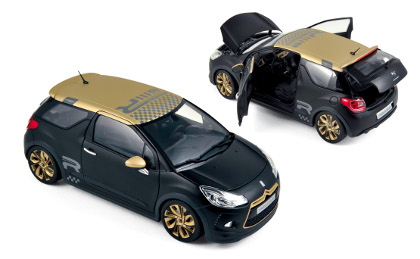 CITROËN DS3 Racing 2013 Matt Black/Gold