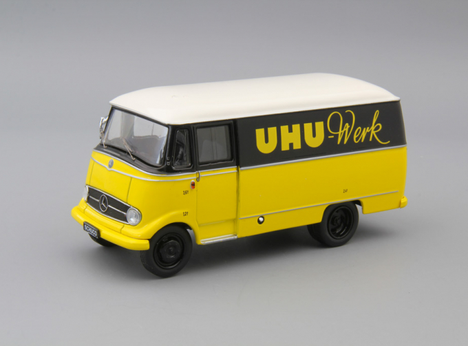 МERCEDES-BENZ L319 UHU Werk, yellow / black / white