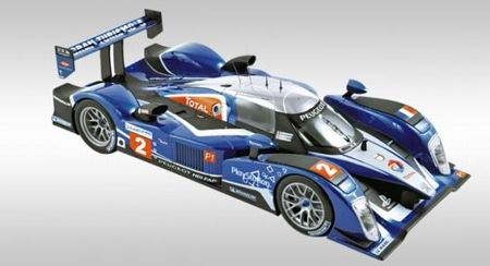 PEUGEOT 908 HDi FAP Team Peugeot Sport Le Mans 2010, цветной
