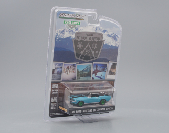 FORD Mustang Coupe "Ski Country Special" 1967 Turquoise (Greenlight!)