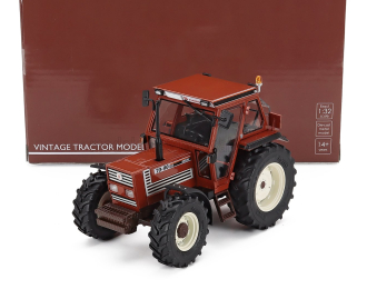 FIAT 70-90 Tractor Confort Cab 4wd With Front And Rear Fender (1997), Brown