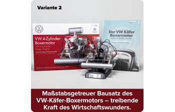 Сборная модель двигатель VOLKSWAGEN 4-cylinder boxer engine Year 1949-1953