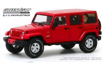 JEEP Wrangler 4x4 Unlimited Sahara 5-дв. (Hard Top) 2017 Firecracker Red