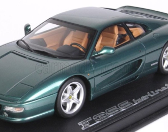 FERRARI F355 Berlinetta manual gear box - con vetrina - with showcase (1994), green
