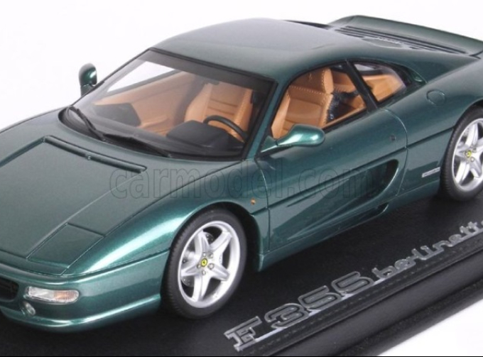 FERRARI F355 Berlinetta manual gear box - con vetrina - with showcase (1994), green