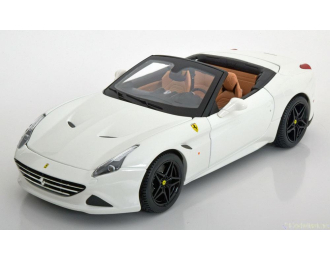 FERRARI New California T Hardtop open (2014), white