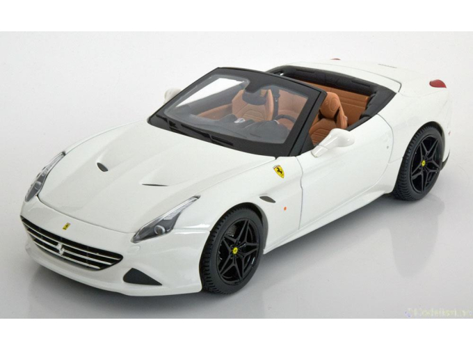 FERRARI New California T Hardtop open (2014), white