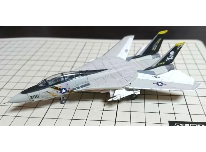 Сборная модель F-14A US NAVY Jolly Rogers Work Shop Select Vol.1 (NO.#8)