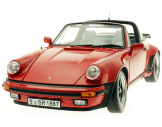 PORSCHE 911 3,3 Turbo Targa 1987, Red