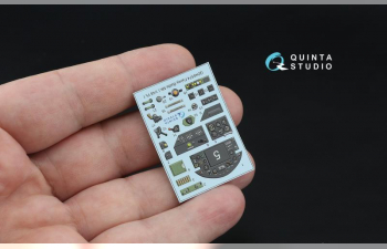 3D Декаль интерьера кабины Fairey Battle Mk.I (Trumpeter) (с 3D-печатными деталями)