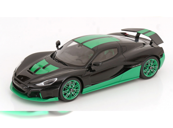 RIMAC Nevera Record (2023), black green