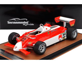 ALFA ROMEO F1 179 №22 Monaco Gp Patrick Depailler (1980), White Red