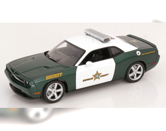 DODGE Challenger Sheriff Broward County (2009), green white