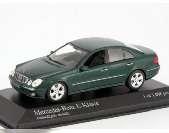 MERCEDES-BENZ E-class W211 2001, green metallic