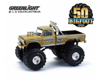 FORD F-250 Monster Truck "Bigfoot #1 50th Anniversary" (1979), Gold Metallic