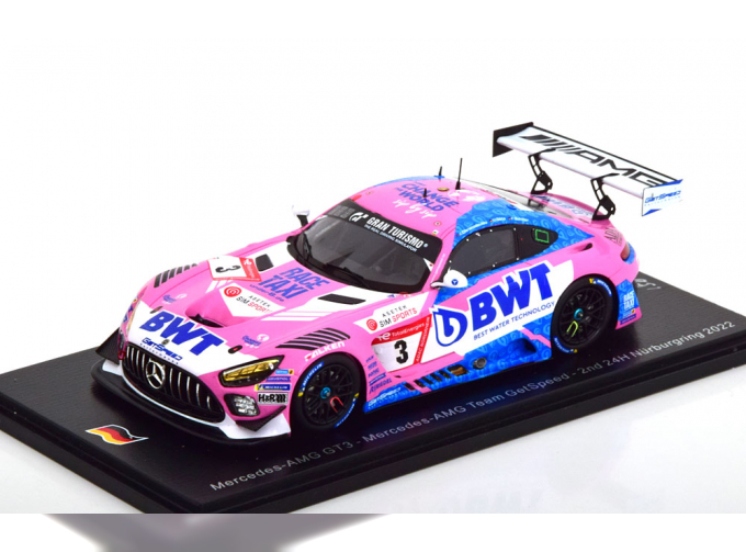 MERCEDES-BENZ AMG GT3 No 3 24h Nuerburgring, Christodoulou/Götz/Schiller (2022)