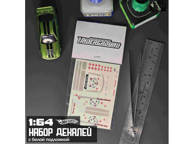 Декаль Need for Speed Underground 1 "Samantha Honda Civic"