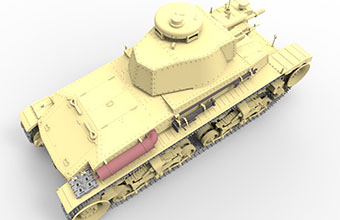 Сборная модель Skoda LT Vz35 & R-2 Tank (2 in 1) Eastern European Axis forces