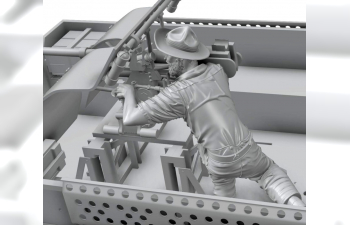 Сборная модель LRDG F30 Gun Truck с фигурками