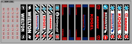 Декаль Брызговик для гузовиков и прицепов вариант 46