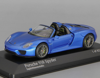 PORSCHE 918 Spyder Final (2013), blue metallic