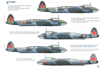 Декаль Советский бомбардировщик Ту-2