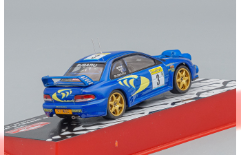 SUBARU impreza WRC #3 C.McRae - N.Grist, blue