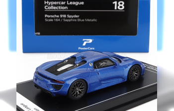 PORSCHE 918 Spyder (2010), Blue