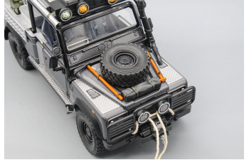 LAND ROVER DEFENDER серый, 22 см