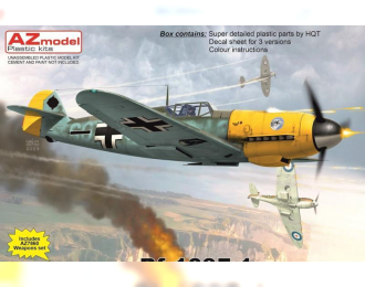 Сборная модель Bf 109F-1 "Fridrich are coming"