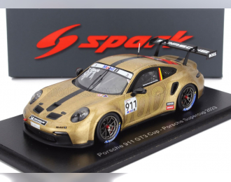 PORSCHE 911 992 Gt3 Cup Team Porsche Motorsport №911 Porsche Supercup Season (2023) Timo Glock, Gold Black