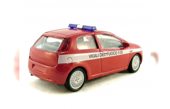 FIAT Punto, Vigili del fuoco, Security 1:43, красный