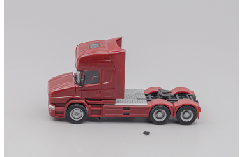 SCANIA T 580 V8 TL 6x4 3-axle Tractor, winered