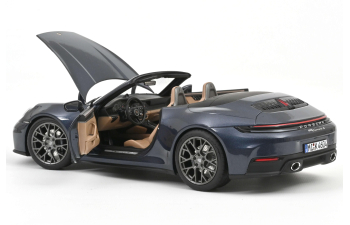 PORSCHE 911 Carrera Cabriolet (992.2) (2025), Yachting Blue Metallic