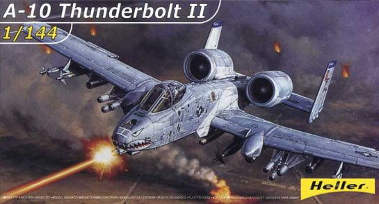 Сборная модель Самолет А-10 Тандерболт