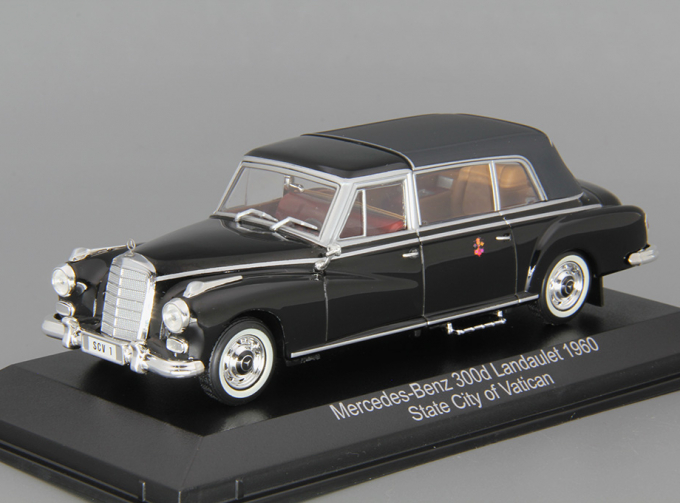 MERCEDES-BENZ 300d Landaulet State City of Vatican папа Иоанн ХХIII (1960), black